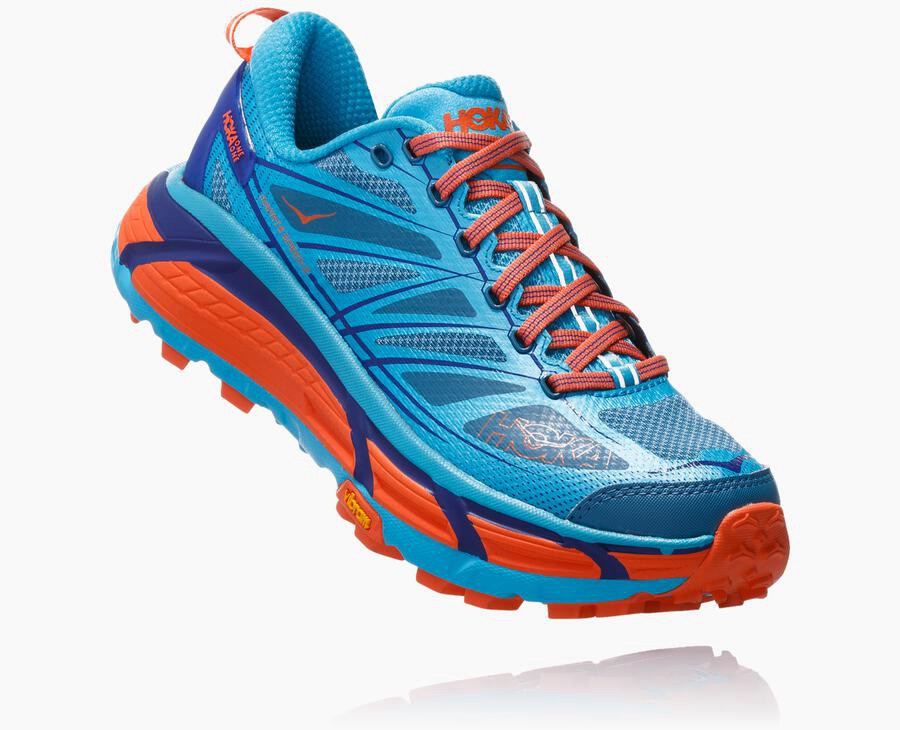 Hoka One One Trainers Womens Blue - Mafate Speed 2 - 41703KECW